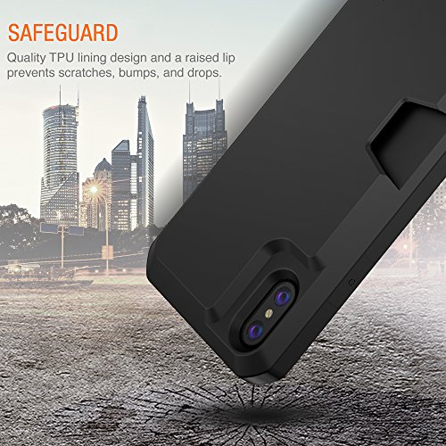 Trianium-iPhone-X-Wallet-Case-Walletium-Series-for-Apple-iPhone-x-iPhone-10-Case-Wallet-Credit-Card-TPU-Cushion-Protective-Holder-Enhanced-Grip-Card-Slot-Holder-Cover-Heavy-Duty-Protection