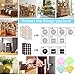 Furniture Pads Self Adhesive Felt Furniture Pads 210pcs Two Color Assorted Size Heavy Duty Furniture Felt Pads Chair Leg Floor Protectors for Furniture Feet Protect Laminate Hardwood Floors No Scratch