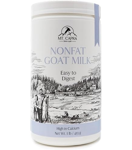 Amazon.com: Mt. Capra Whole Goat Milk | from Non-GMO, Grass-Fed