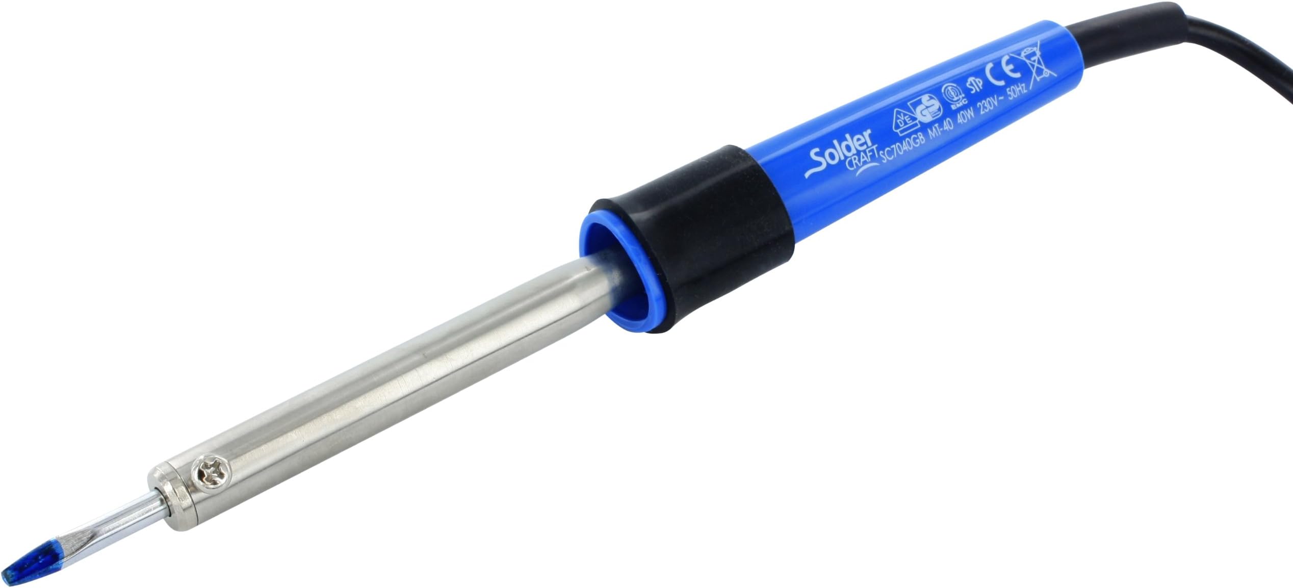 Soldercraft 100 Watt Electric Soldering Iron, Blue