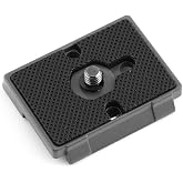 Tbest 200 Pl Plate,Quick Release Plate,Camera Mount,1/4 Screw Hole,Compatible with Camera,Tripod Mount