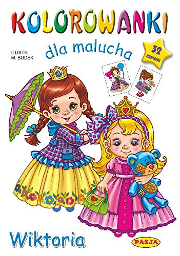 Kolorowanki dla malucha Wiktoria