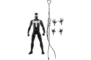 Marvel Legends Series Gamerverse Peter Parker Black Suit, Spider-Man 2 Video Game-Inspired Collectible 6 Inch Action Figure