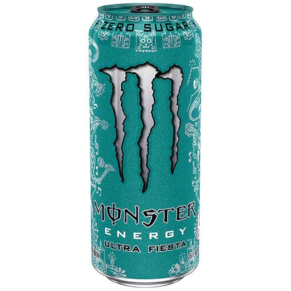 MONSTER ENERGY DRINK, ULTRA FIESTA, 16 FL OZ