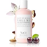 VoCÊ Natural Volume Conditioner for Fine to Medium Hair | Anti-Frizz, Shine Enhancing, Non-Toxic, Cruelty-Free, Vegan with Olive Fruit Oil, Swertia Japonica, Acai Berry, and Coconut (8.5 oz | 250 ml)