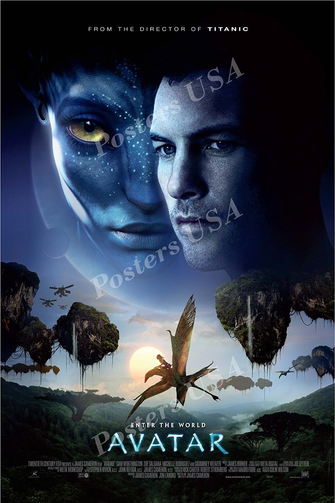 Posters USA - Avatar Movie Poster GLOSSY FINISH - MOV379 (24" x 36" (61cm x 91.5cm))
