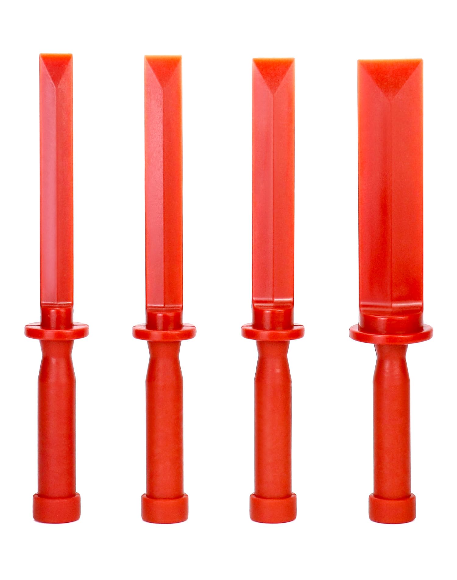 QWORK Plastic Chisel Scraper Set, 3/4