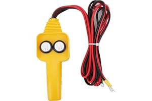 Winch Remote,Winch Wired Controller Hand Control Assembly Push Button Style 12V for Capstan 1500lbs‑5000lbs
