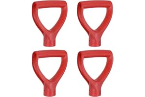 4pcs Replacement Shovel Handle, Plastic Shovel Handle D Grip, Snow Shovel Digging Rake Tool, Hand Protection Garden Accessori