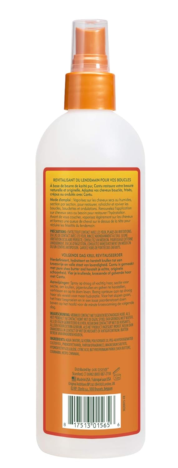 Cantu Comeback Curl Next Day Curl Revitalizer, 12 Fluid Ounce: Beauty