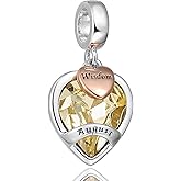 Birthstone Charms for Women Bracelets Birthday Bead Charms for Pandora Bracelets Christmas Gifts for Women Jewelry