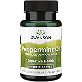 Swanson Peppermint Oil Combination 100 Sgels