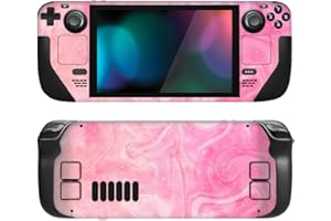 PlayVital Full Set Protective Skin Decal for Steam Deck LCD, Custom Stickers Vinyl Cover for Steam Deck OLED - Psychedelic Pi