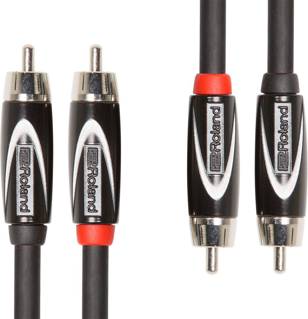 ROLAND,3 ft./1m Rcc-3-2R2R Interconnect Cables, Black