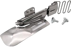 ckpsms Brand - #KP-104 1PCS CoverStitch Machine Binder,Double-Fold Binding Attahchment fit for Flatbed Machine (1-1/4"(32mm) Cut; 5/16"(8mm) Finish)