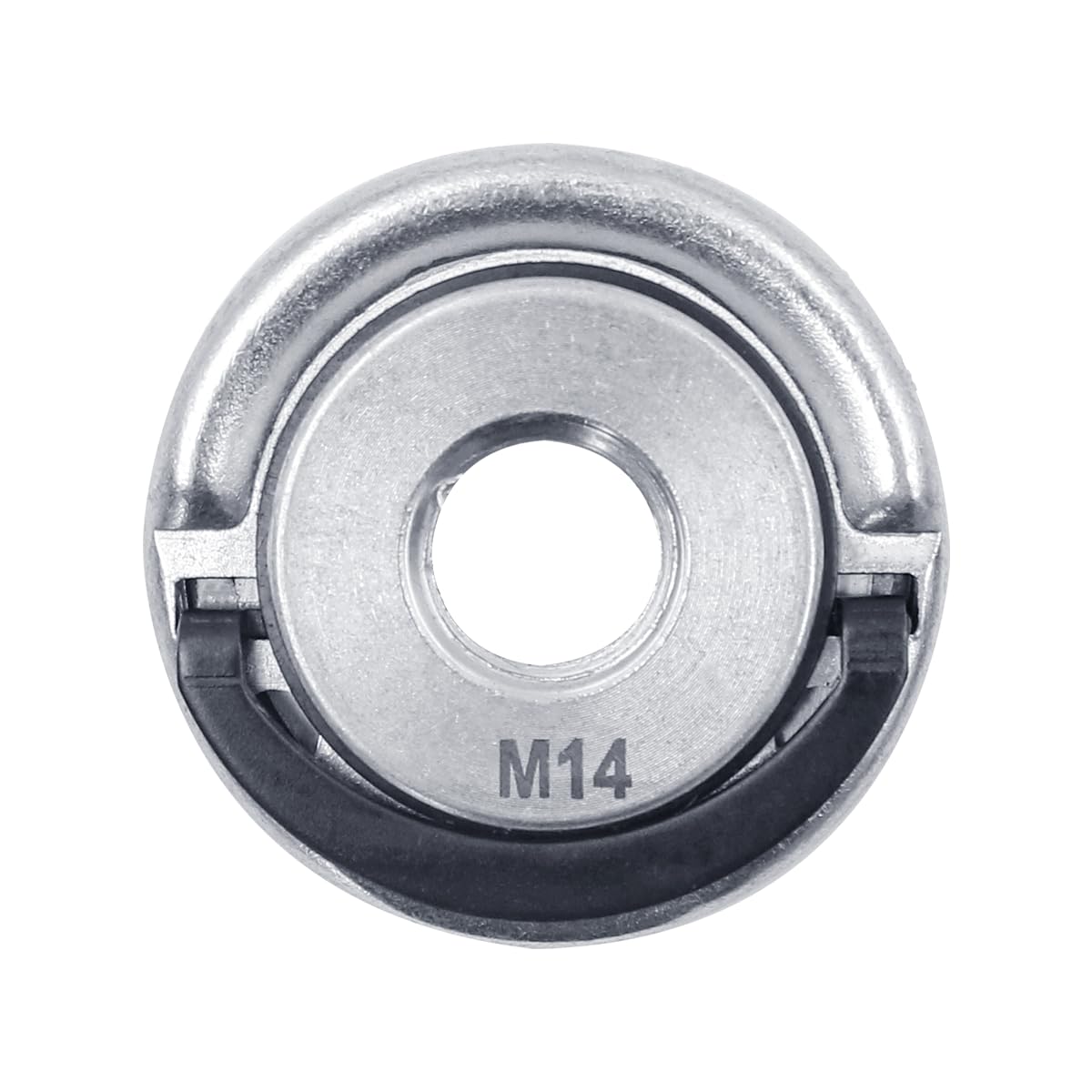 Alnicov M14 Angle Grinder Quick Clamp Locking Platen Clamping Nut with Pull Ring for Dewalt Milwaukee Grinder Makita