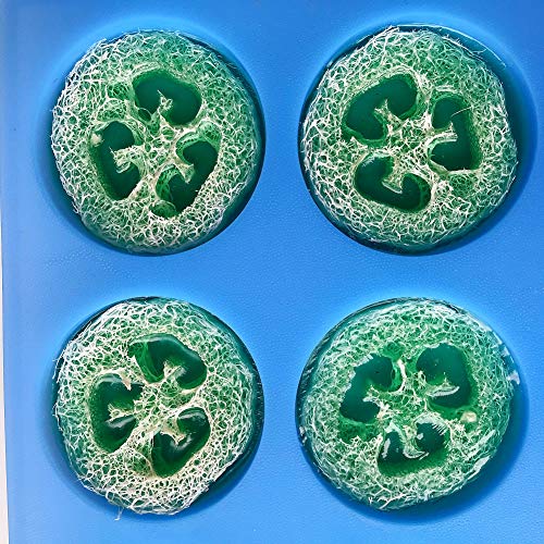 Jet Lag Round Silicone Soap Mold 4oz, 3'' Round Silicone Mold for Soap