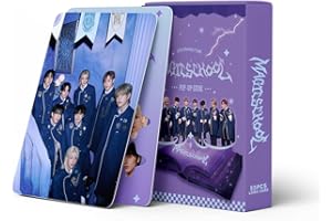 EFOOT 55PCS Stray Kids Photocards 2025 New Lomo Cards,Stray Kids Cards for Gift and Fans Collection (Purple)