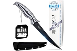 SORD FISHING PRODUCTS SORD Fillet Knife - 5-9" Filet Knives For Fish - Razor Sharp Boning Knife - Saltwater and Freshwater Fishing - Includes Kydex Sheath - Full Tang Blades | G10 Non Slip Grip | Corrosion Resistant