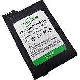 PSP-S110 Battery, 1 Pcs PSP-S110 PSP S110 Battery for PlayStation PSP2000 2001 2002 2003 2004 2005 2006 2008 3000 3001 3002 3
