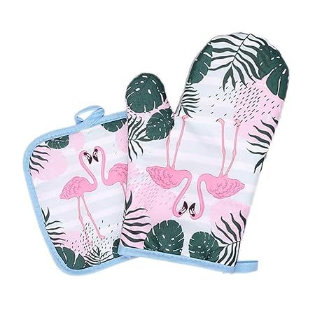 Guantes de dos piezas resistentes al calor, guantes de microondas ...