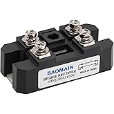 Baomain Brückengleichrichter MDQ-100A 100A 1600V Vollwellendiodenmodul einphasig