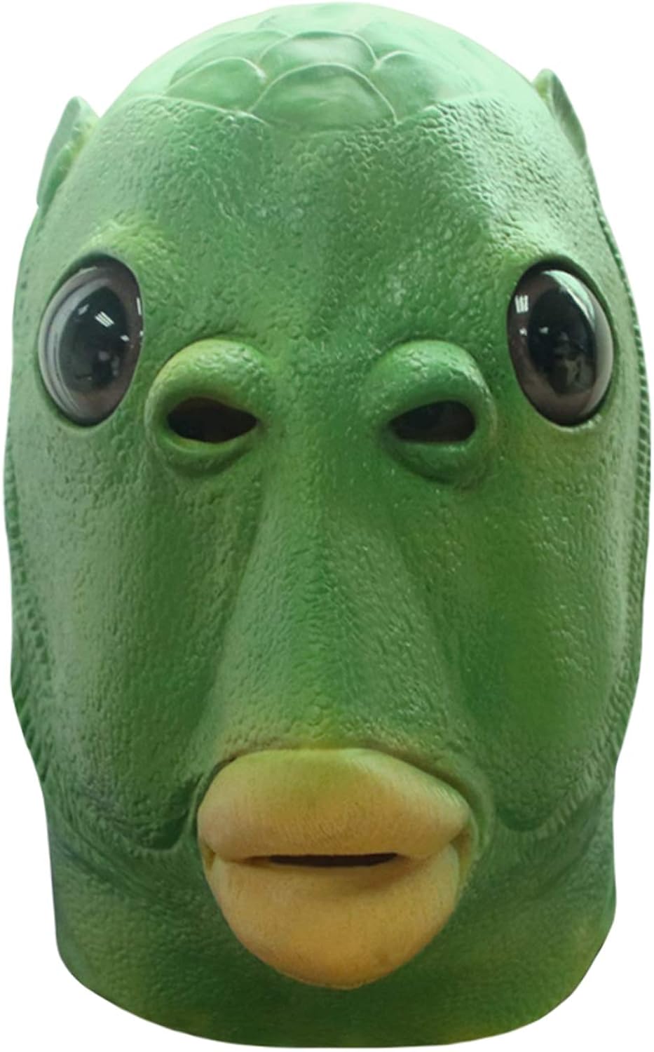 Waylike Fish Head Mask Latex Animal Party Costumes Halloween Cosplay