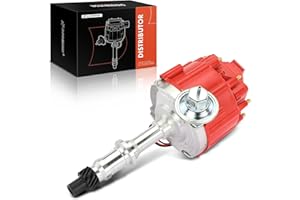 A-Premium Ignition Distributor with Cap and Rotor Compatible with Pontiac Firebird 1967-1977, Grand Am 1973-1975, Grand Prix 