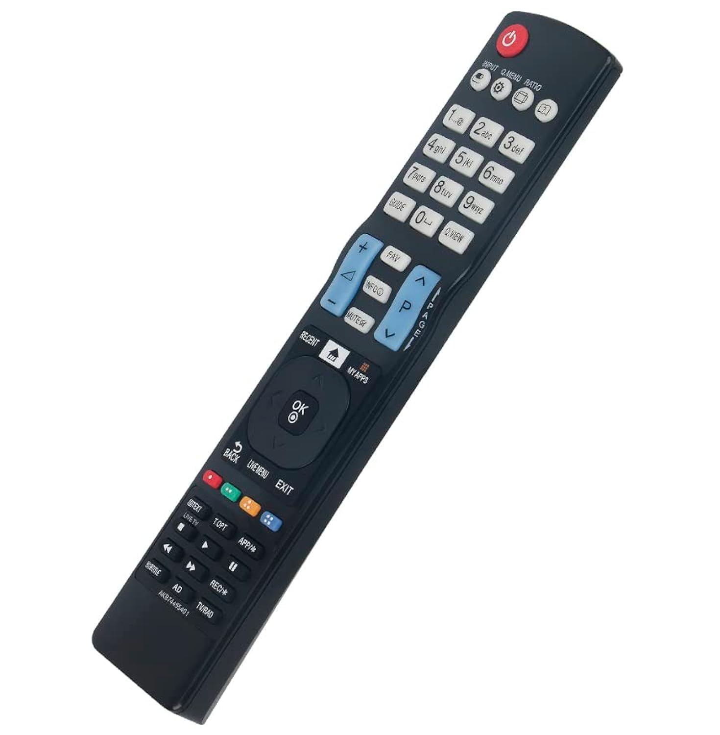 Replacement Remote AKB74455401 Fit for LG TV 55LF6300-TA 55LF630T-TA 55LF630Y-TA 55LF630V-TA 55LF631V-TB 55LF6310-TB 55LF632T-TA 60LF6300-TA 60LF630T-TA 60LF630Y-TA 60LF630V-TA 60LF631V-TB