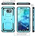Galaxy Note 5 Case, i-Blason Armorbox Dual Layer Hybrid Full-body Protective Case For Samsung Galaxy Note 5 with Front Cover and Built-in Screen Protector / Impact Resistant Bumpers (Blue)