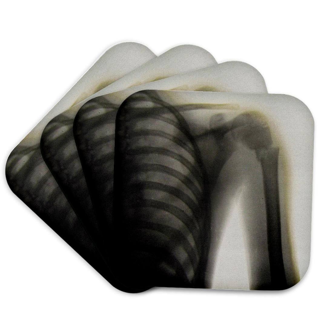 3dRose Coasters, Mutli-Colour, set-of-4-Soft