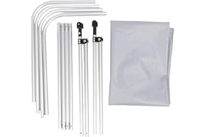 UPALDHOU Boat Canopy Aluminum Alloy Frame Boat Bimini Top for Canoes Kayaks