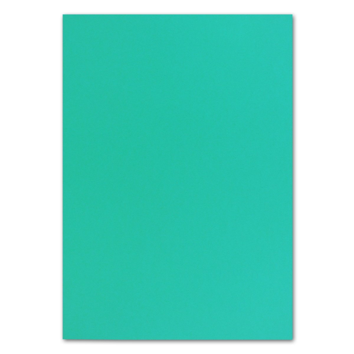 FarbenFroh by GUSTAV NEUSER 50 DIN A4 paper sheets plano sheets - Pacific blue - 160 g/m² - 21 x 29.7 cm - craft sheet clay paper photo cardboard craft paper clay cardboard - FarbenFroh