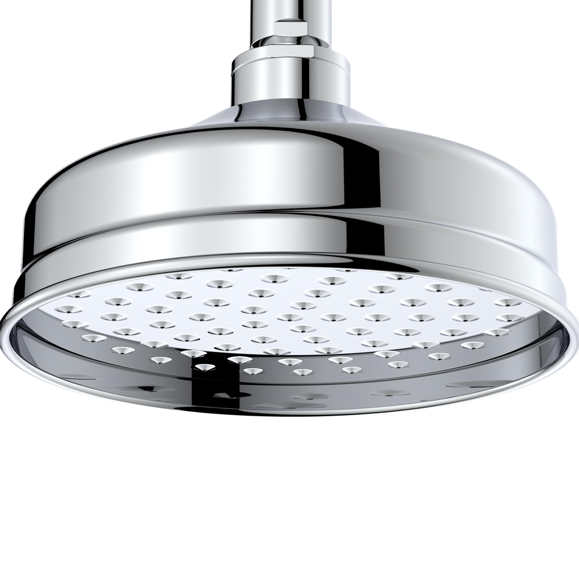 Deva HEAH02 Traditional Shower Head, Chrome, 6"