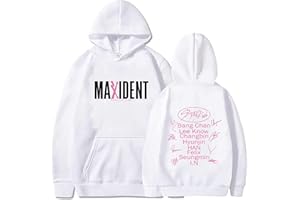 DHSPKN Kpop Straykids Maxident Merch Hoodie Mini Album SKZ CASE 143 Felix Jisung Minho Hooded Sweater Unisex Pullover Top