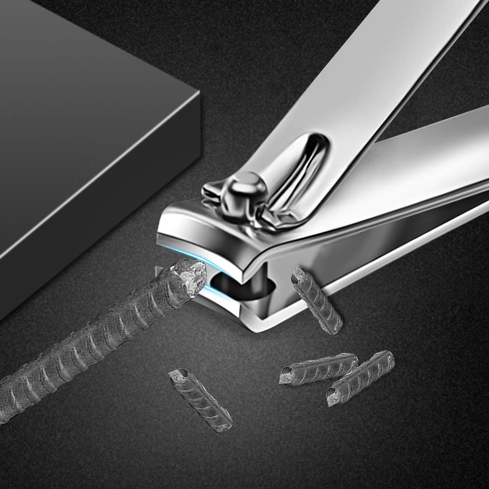 KITCCI Nail Clippers, Manicure Tools 26 in 1 Nail Set, Pedicure, Toenail Clippers, Fingernail Clippers with Leather Case, Nail Set Kit with Everything Professional (BROWN) : Beauty