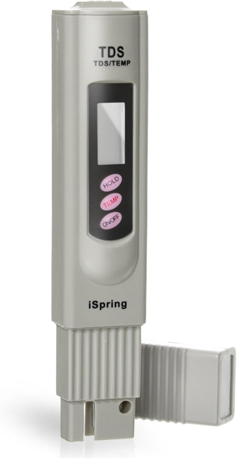 iSpring TDS 3Button Digital Water Quality Test Meter with Temperature
