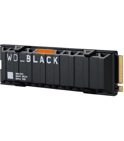 WD BLACK SN850 NVMe SSD with Heatsink (PCIe® Gen4) 2TB (works with