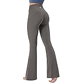 TomTiger Flare Leggings for Women Bootcut Yoga Pants with Tummy Control High-Waisted and Wide Leg