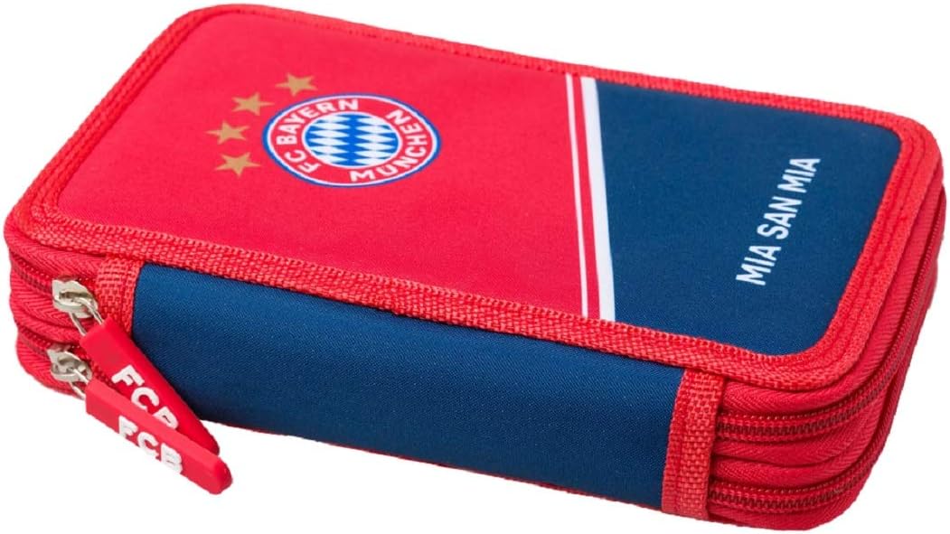 FC Bayern München Federmäppchen Federmappe (one Size, Multi) Amazon.de Sport & Freizeit