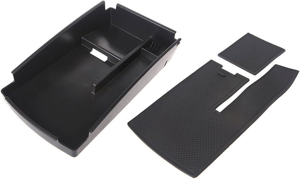 oukerst Center Console Armrest Secondary Storage Box Tray for VW Passat CC B6 B7 HM