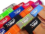 JAW Pullup Grips - Best Selling Hand Grip for WODs, Functional Fitness, Gymnastics & Weightlifting. Palm Protection Prevents Hand Rips & Tears Better Than Bulky Gloves