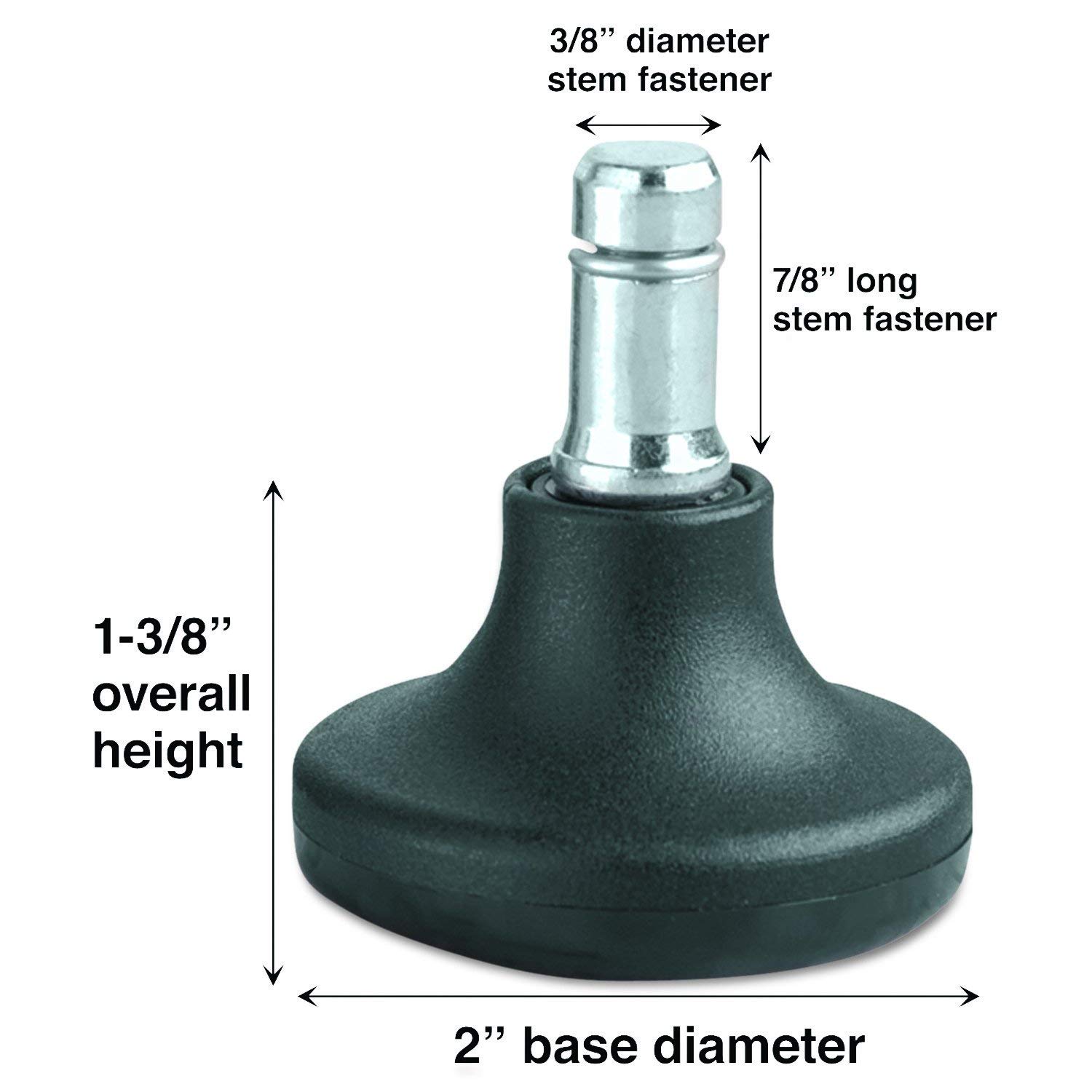 Best Low Profile Bell Glides For King Bed Frame, 100 Lbs