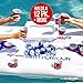 Play Platoon H2PONG Inflatable Party Pong Raft with Cooler, Includes 5 Ping Pong Balls - Floating Pool Party Game Float Set with Built in Cooler