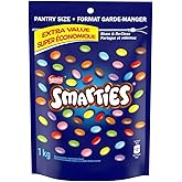 Nestle Chocolate Smarties Pantry Size 1kg/2.2lb Bag, {Imported from Canada}