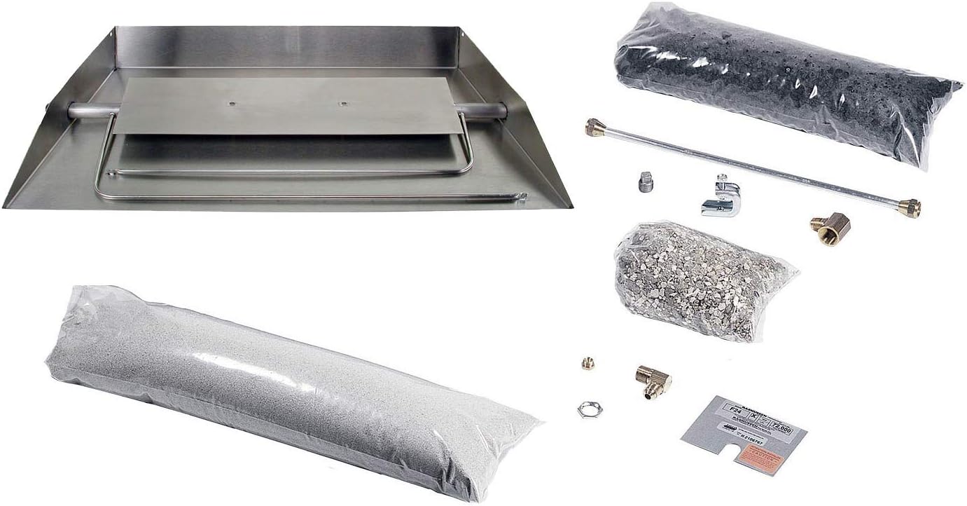 Rasmussen Stainless Steel Custom Embers Pan Vented