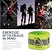 Athle Sport Reflective Running Band - 2 Pack High Visibility Arm Reflector Bands for Running, Cycling - Reflector for Runners for Wrist, Arm, and Ankle - Adjustable Running Reflective Gear Arm