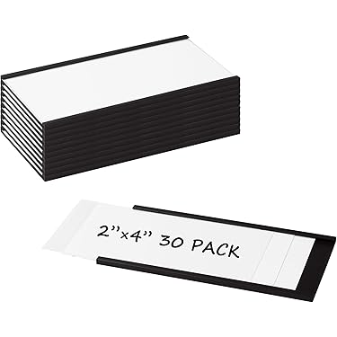 Plastic Label Holders Wire Shelf Label Holders Clear Plastic Label Holders 3 X 1.25 Inches