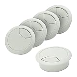 Biaungdo 5 Pcs 2 Inch Desk Grommet, Wire Cable Cord