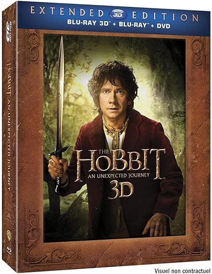 Le Hobbit Un Voyage Inattendu Version Longue Durée Le Hobbit : Un Voyage inattendu Version Longue 3D + Blu-Ray + DVD